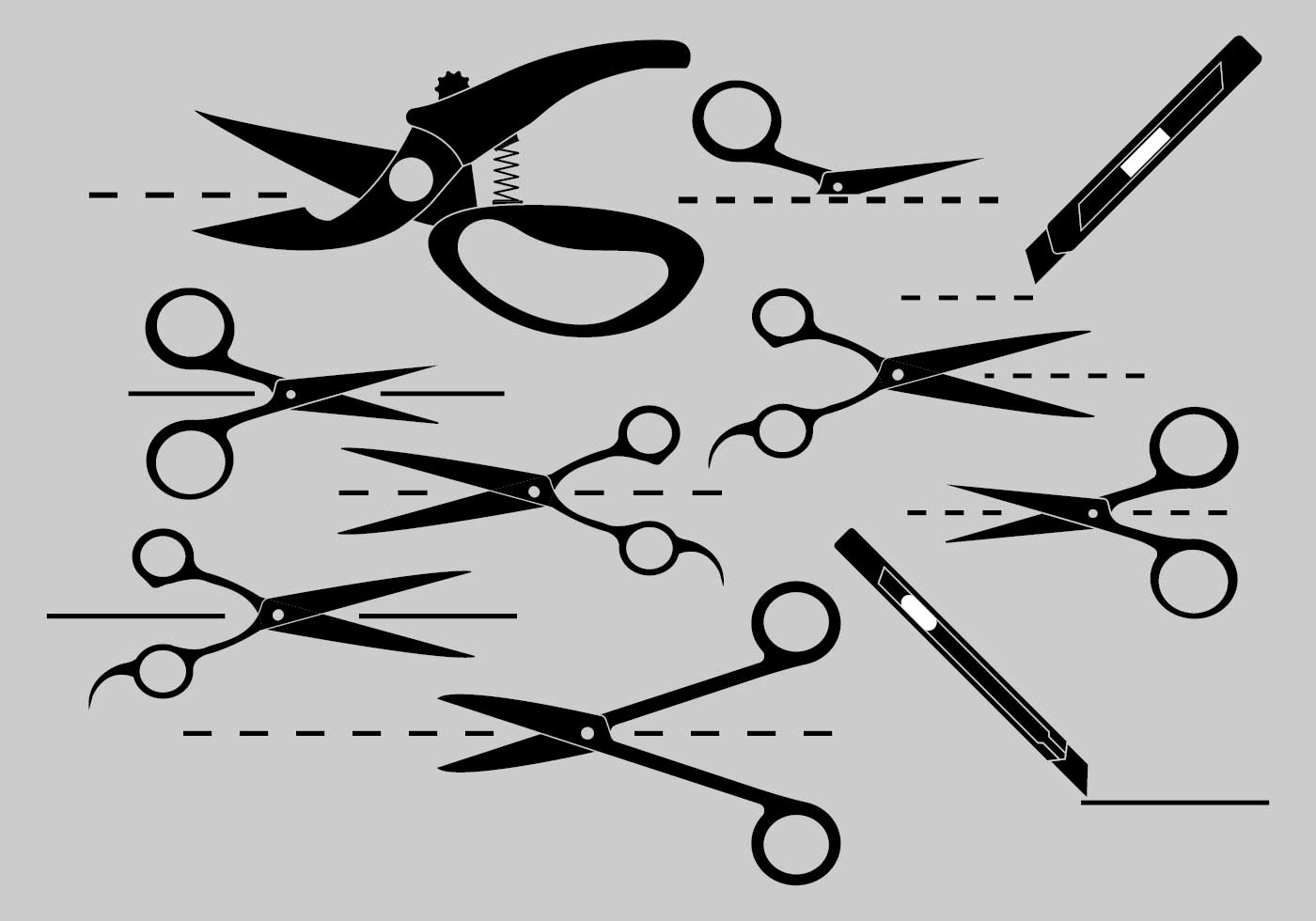 1400x980 Cut Free Vector Art