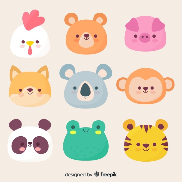 Cute Animals Vector At Vectorified.com | Collection Of Cute Animals