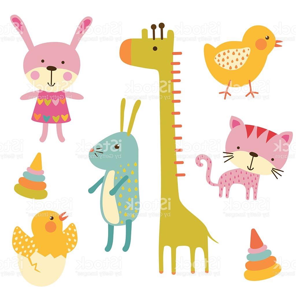 1024x1024 Best Hd Cute Baby Animals Vector Drawing Free Vector Art, Images