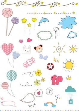 Cute Background Free Vector Download 264x368 Cute Background Free Vector Download