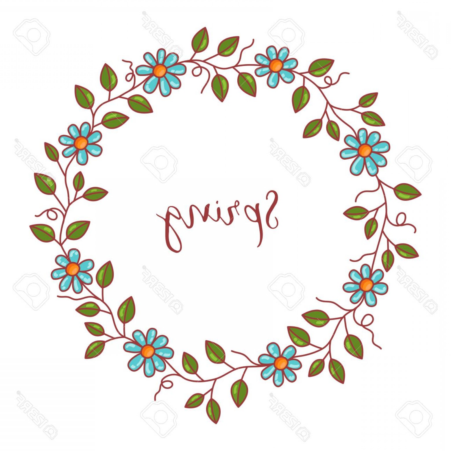 1560x1560 Round Floral Vector Borders Catchsplace