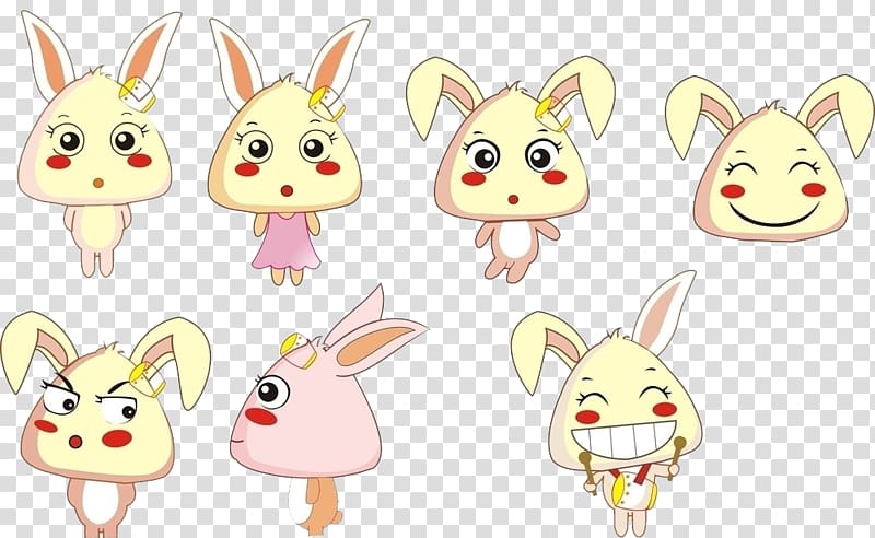800x492 Cartoon Cuteness Rabbit, Cute Bunny Transparent Background Png