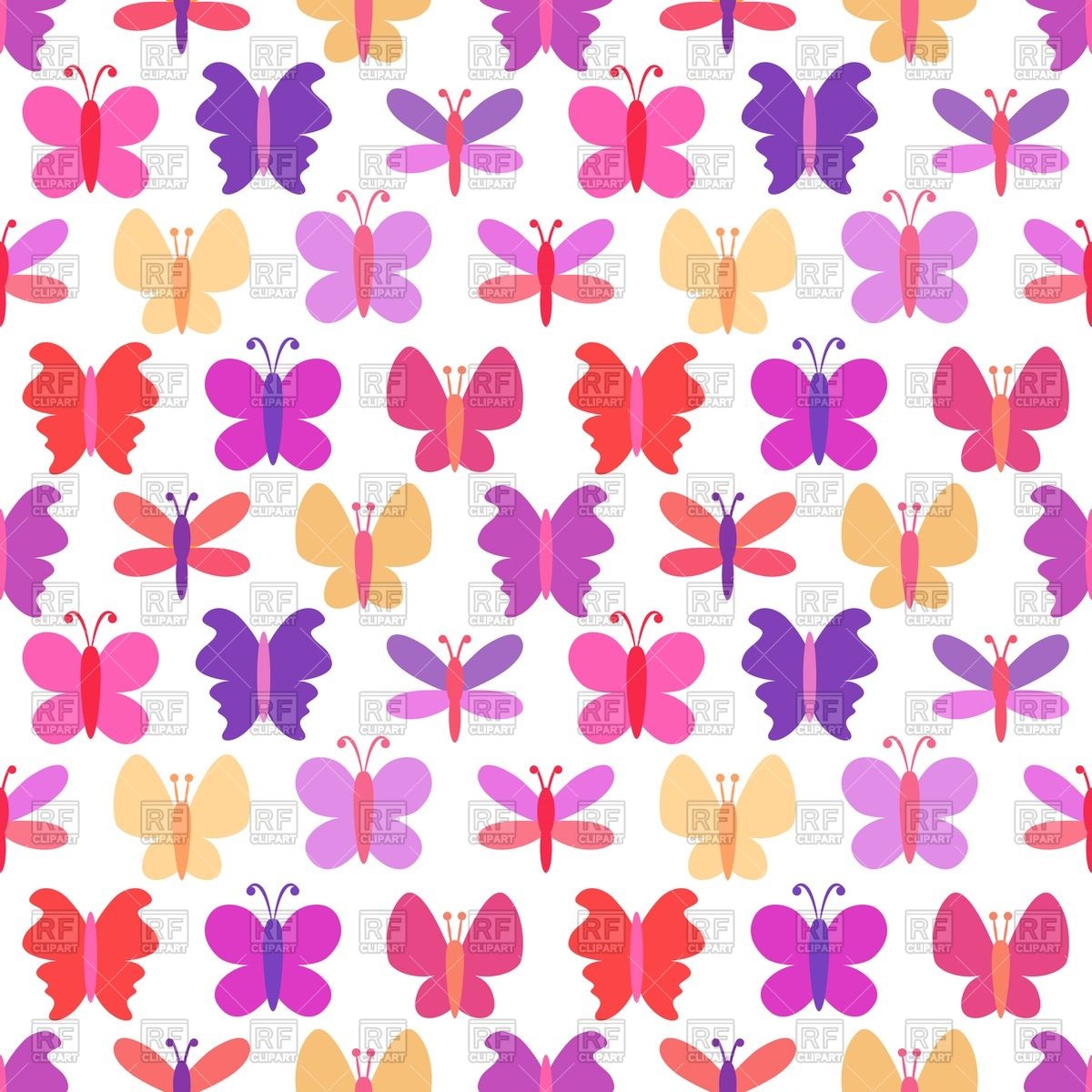 Cute Butterfly Vector at Vectorified.com | Collection of Cute Butterfly ...