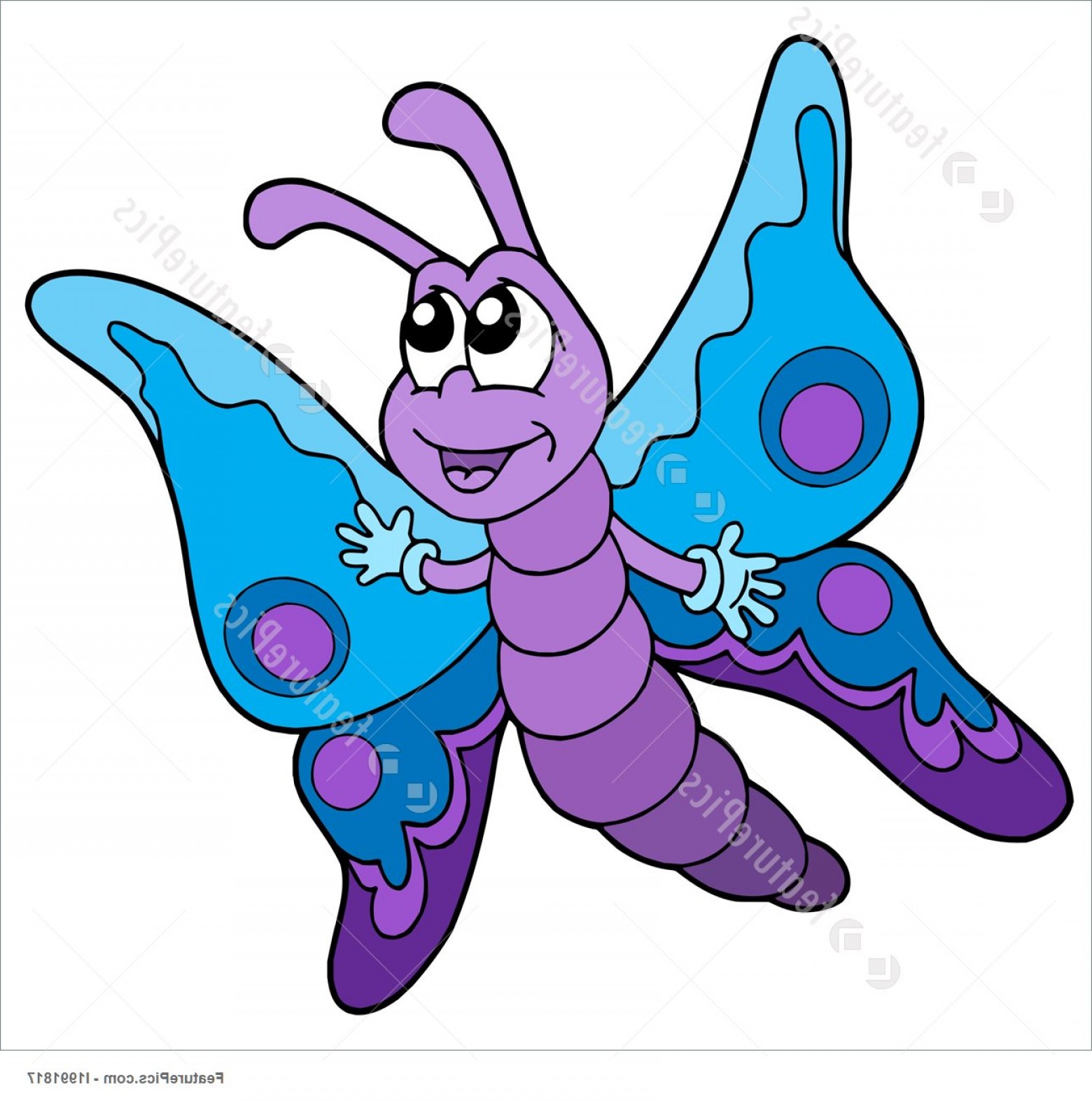 Download Cute Butterfly Vector at Vectorified.com | Collection of ...