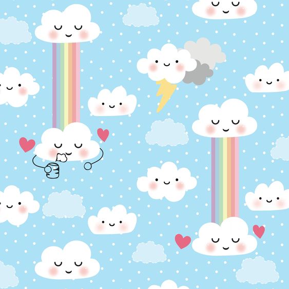 563x563 Cute Cartoon Face Cloud Vec