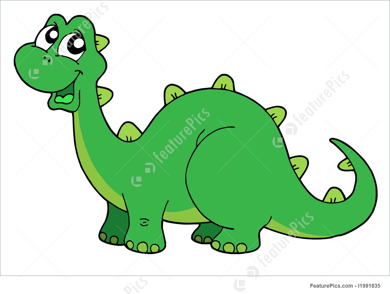 1300x978 Cute Dinosaur Vector