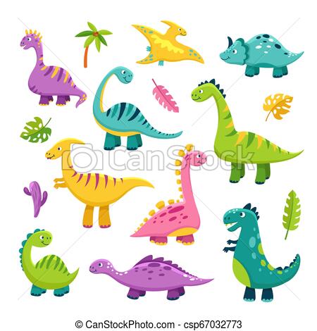 450x470 Cute Dino Cartoon Baby Dinosaur Stegosaurus Dragon Kids