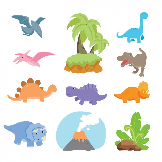 Cute Dinosaur Vector at Vectorified.com | Collection of Cute Dinosaur ...