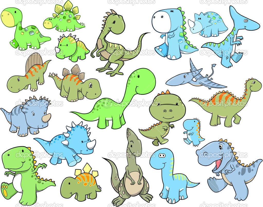1023x806 Pictures Of Cute Dinosuars Cute Dinosaur Vector Illustration