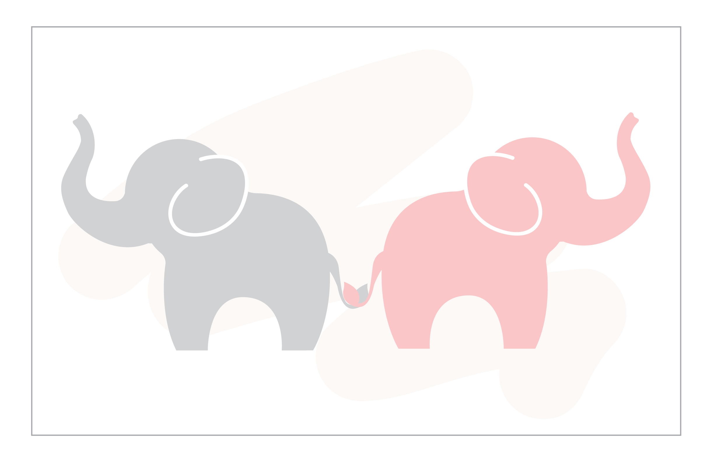 2417x1608 Cute Elephant Cards Graphic