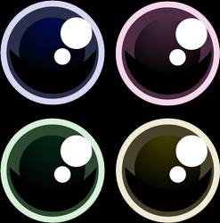 247x250 Stock Cute Eyes Vector