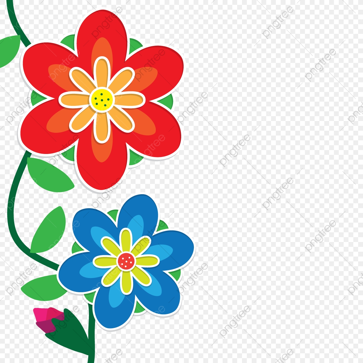 Cute Flower Vector at Vectorified.com | Collection of Cute Flower ...