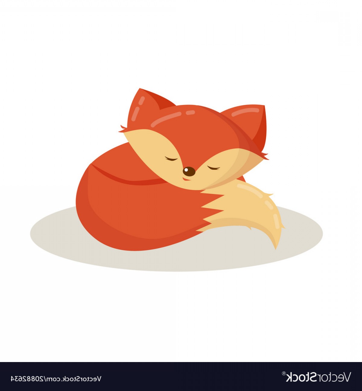 1200x1296 Cartoon Animal Cute Fox Vector Cqrecords