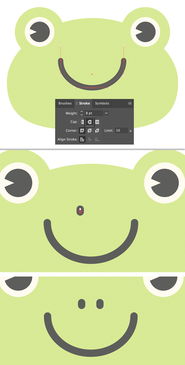 600x1184 How To Draw A Cute Frog Vector In Adobe Illustrator