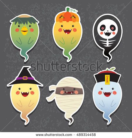 Halloween Halloween Ghosts Vector Icon Set Set Of Collection 450x470 Halloween Halloween Ghosts Vector Icon Set Set Of Collection