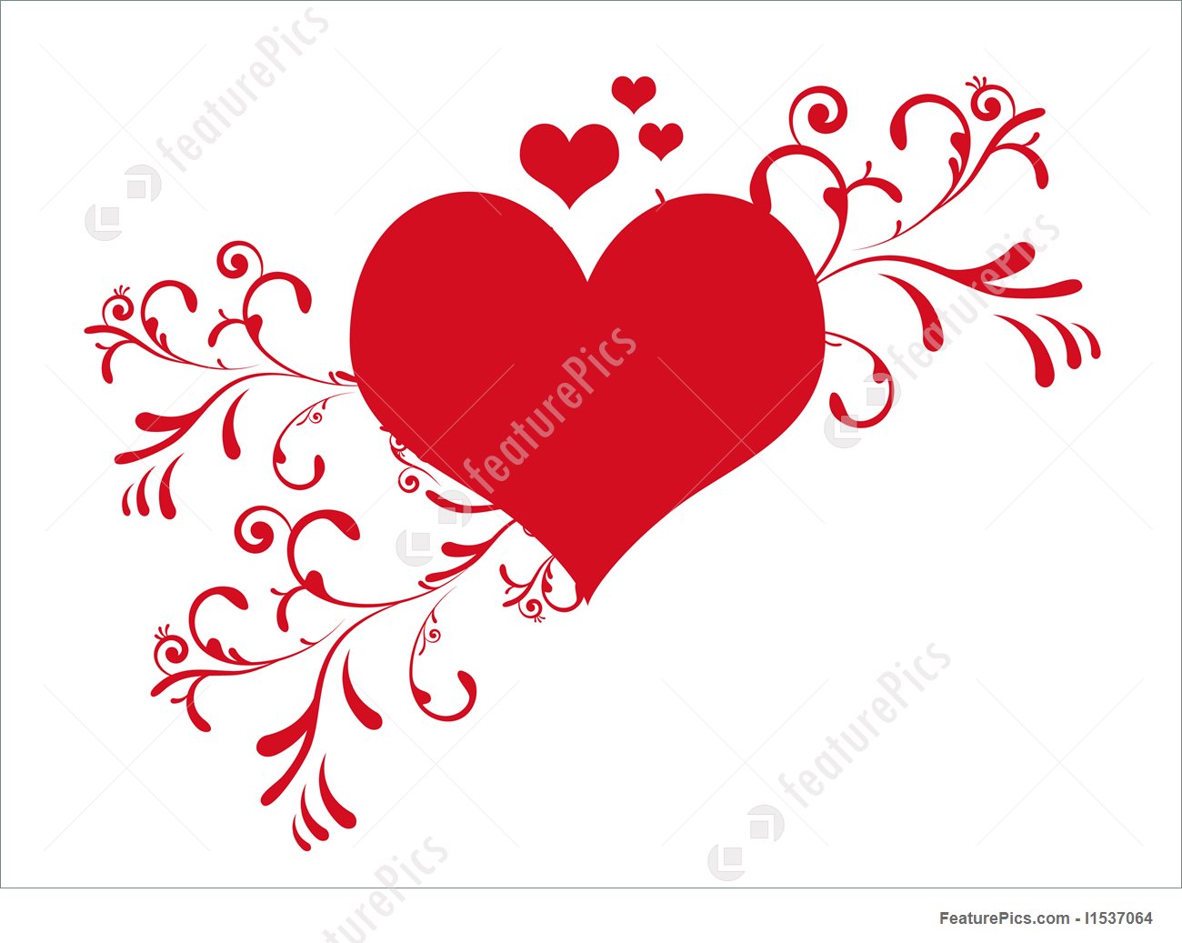 1300x1037 Holidays Cute Valentine's Day Heart Vector