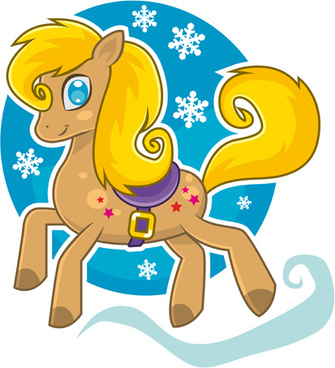 Free Cute Horse Vector Free Vector Download 335x368 Free Cute Horse Vector Free Vector Download