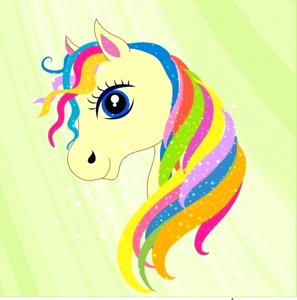 Cute Horse Cartoon 594x600 Cute Horse Cartoon