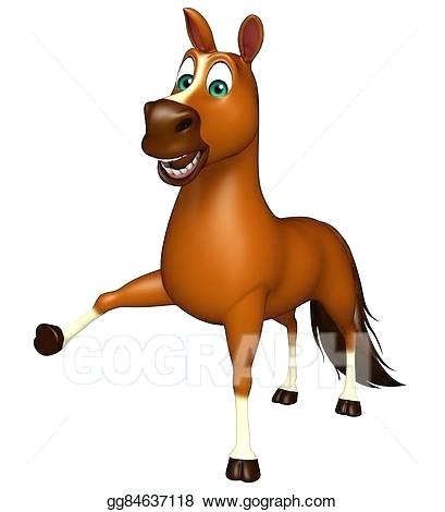 Cute Horse Cartoon 409x470 Cute Horse Cartoon