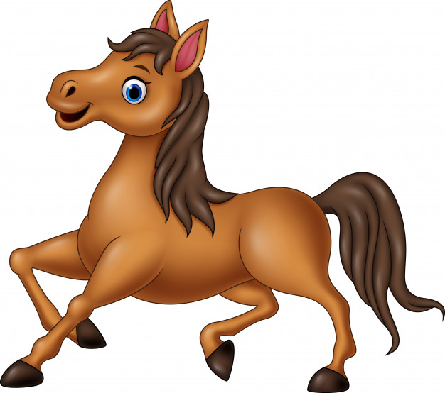 Cute Brown Horse Vector Premium Download 626x554 Cute Brown Horse Vector Premium Download