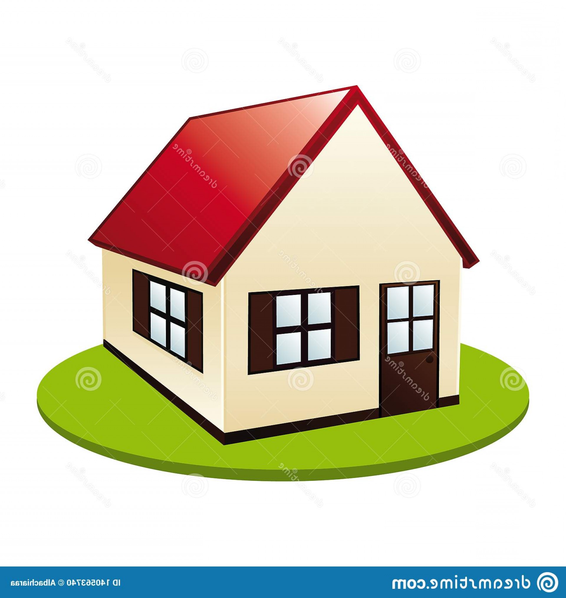 1920x2026 Cute Little House Real Estate Icon Vector Image Savoyuptown