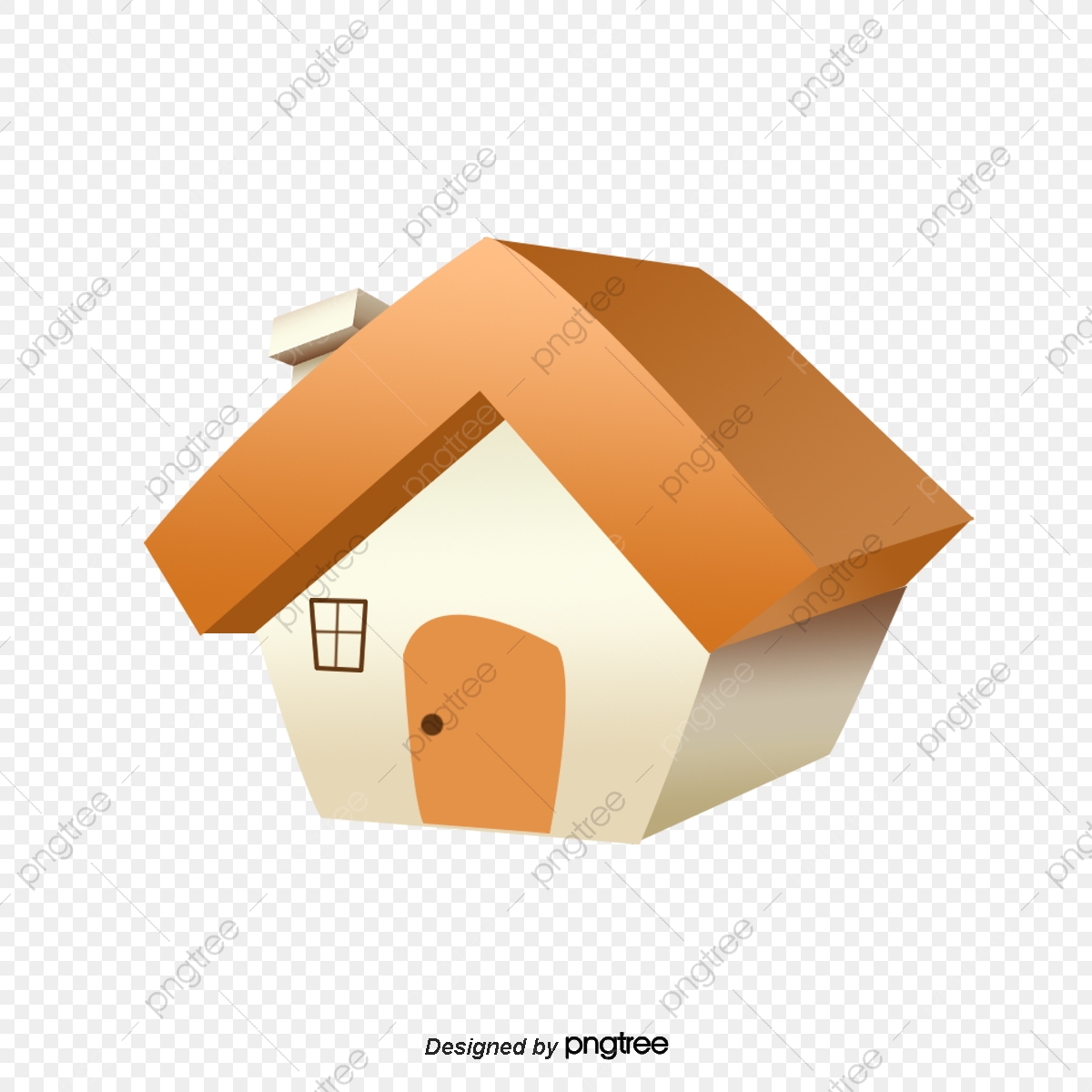 1200x1200 Cute House, Lovely, House, Cartoon Png And Vector With Transparent