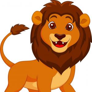 300x300 Cute Lion Cartoon Vector At Cartoon Lion Studiogrfx