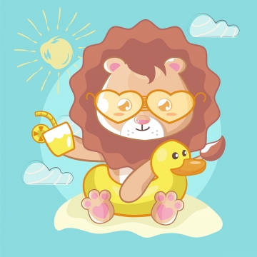 360x360 Cute Lion Png, Vector, And Clipart With Transparent