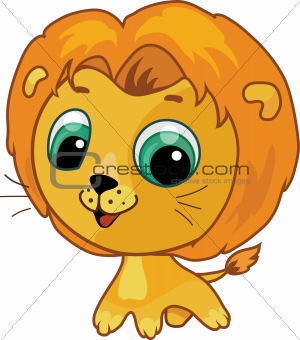 300x340 Image Cute Lion Vector Cartoon Illustration From Crestock