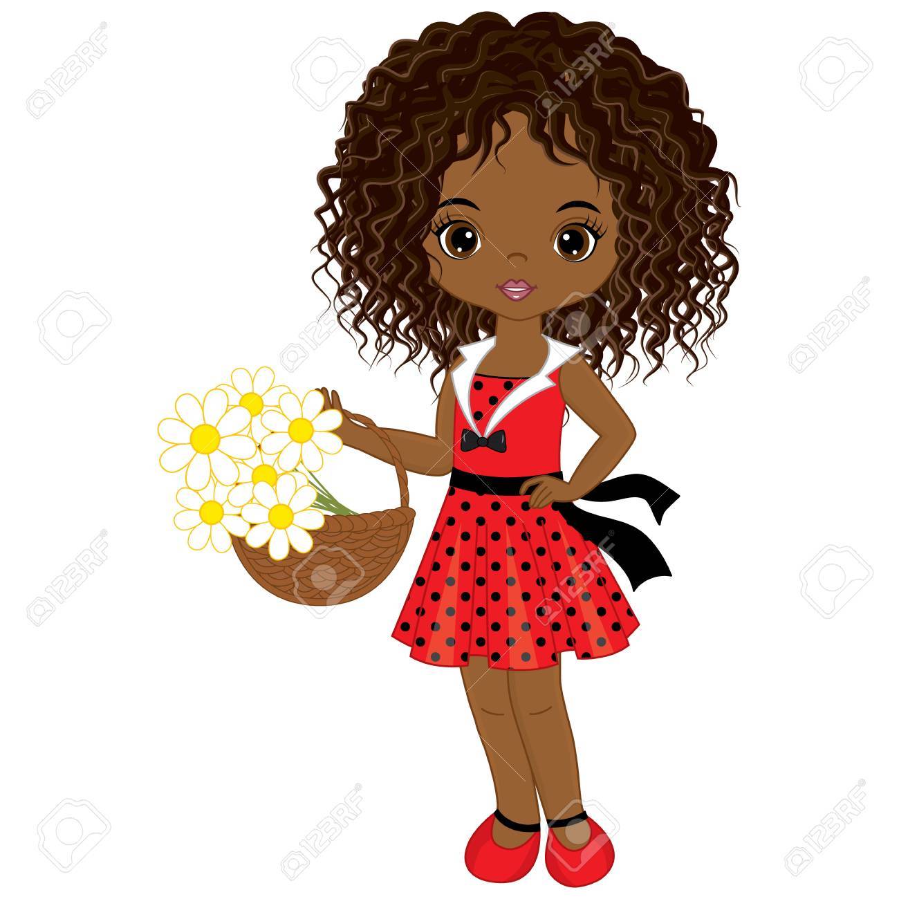 1300x1300 Cute Little Girl Clipart
