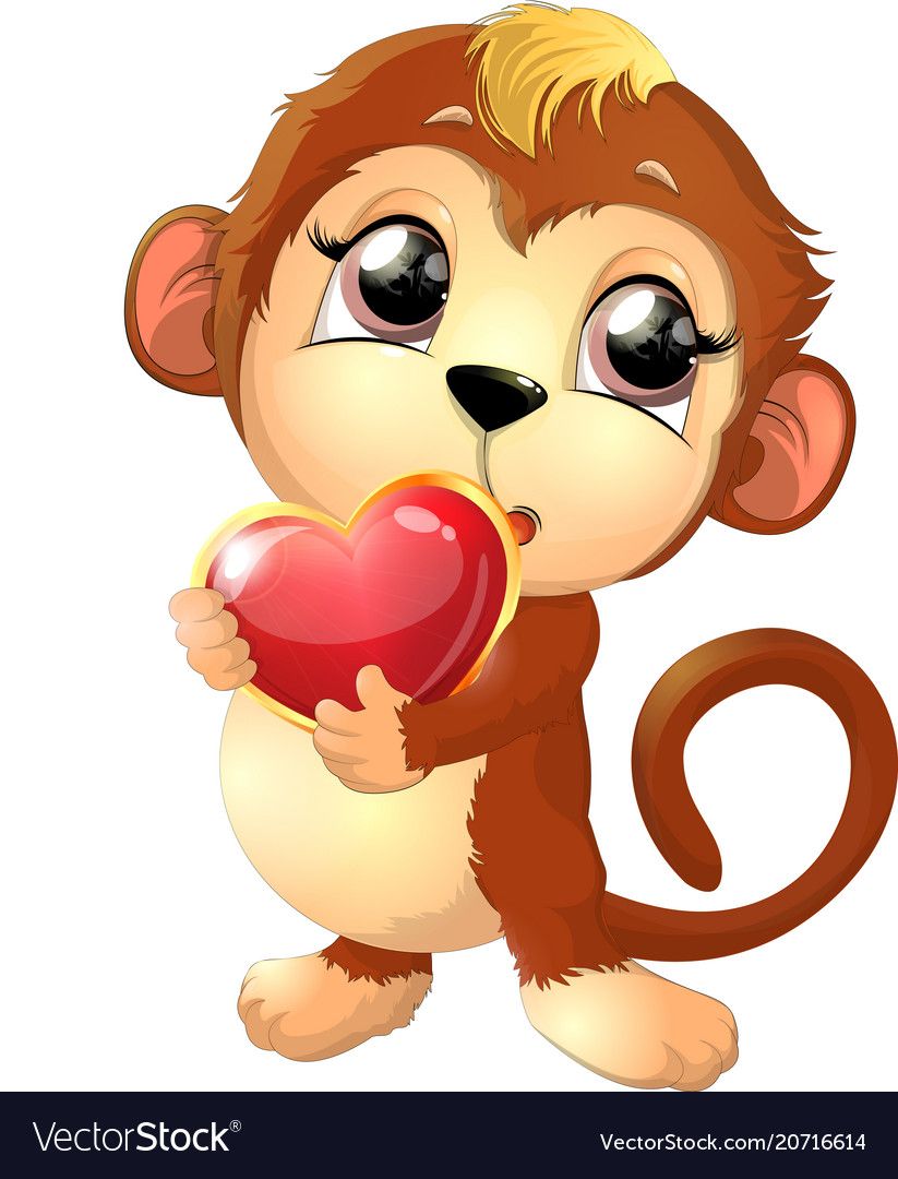 823x1080 Beautiful Cute Monkey Vector Image On Artofit