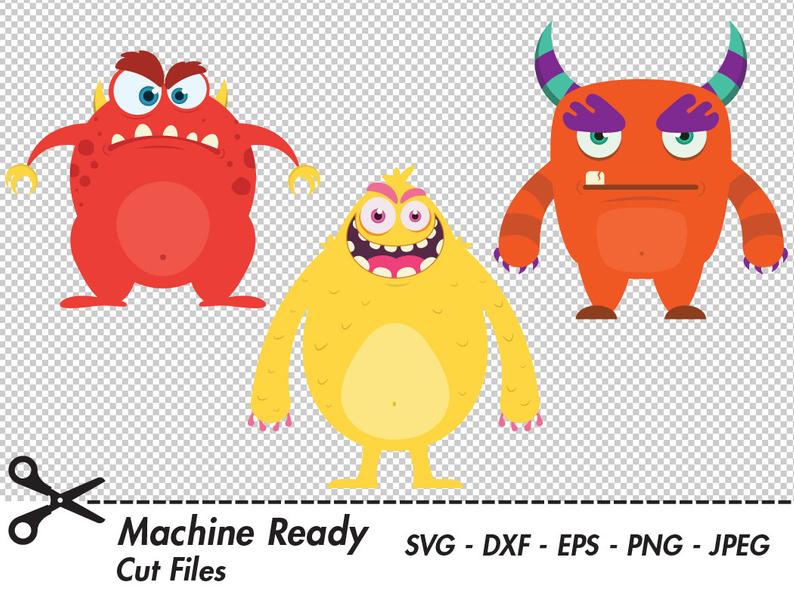 794x605 Monster Png Cute Monster Clipart Monster Bash Etsy