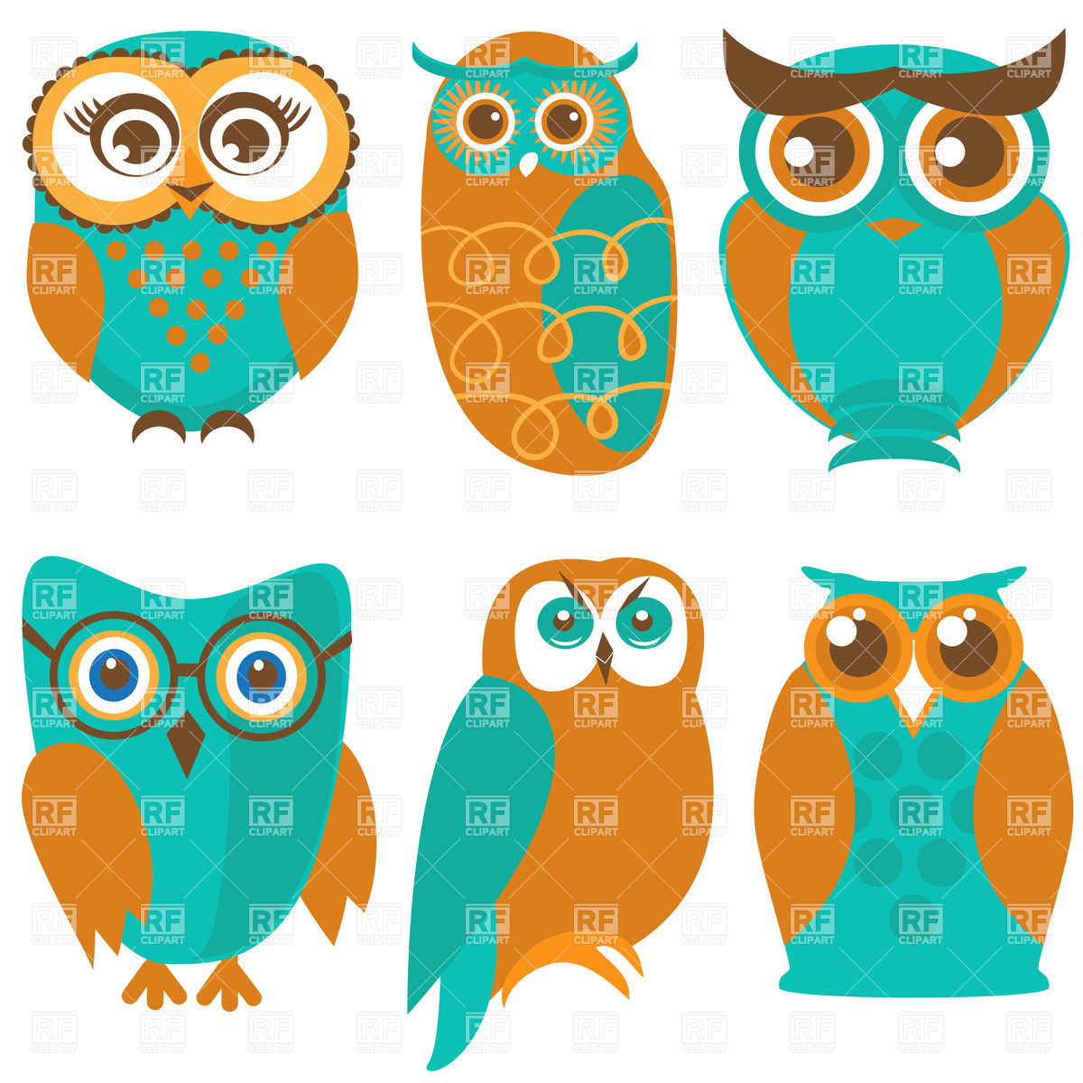 Sute Cartoon Owls And Birds Vector Image Of Plants And Animals 1200x1200 Sute Cartoon Owls And Birds Vector Image Of Plants And Animals