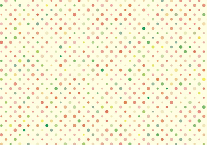 700x490 Cute Polka Dots Pattern Free Vector
