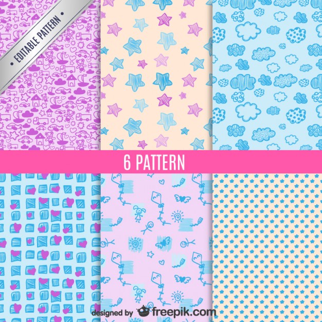 Cute Pattern Vector at Vectorified.com | Collection of Cute Pattern ...