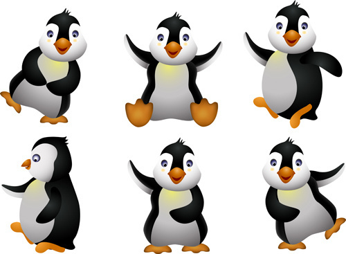 500x367 Free Vector Penguins Free Vector Download