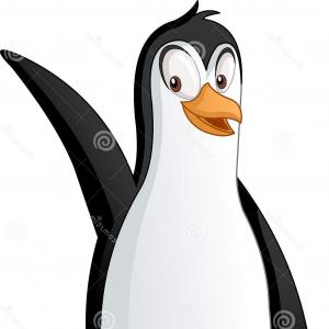 300x300 Photostock Vector Cartoon Penguin Vector Illustration Hoodamathrun