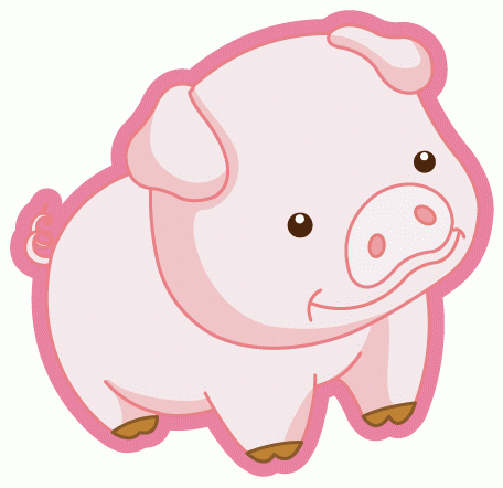 Cute Pig Vector at Vectorified.com | Collection of Cute Pig Vector free ...