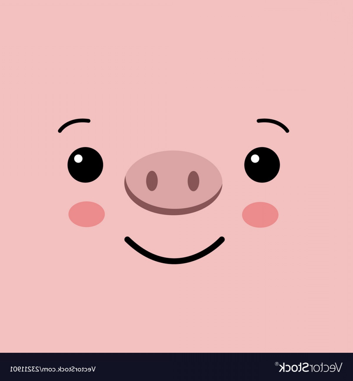Funny Kawaii Pig Face On Pink Background Cute Pig Vector Newwaysys 1200x1296 Funny Kawaii Pig Face On Pink Background Cute Pig Vector Newwaysys