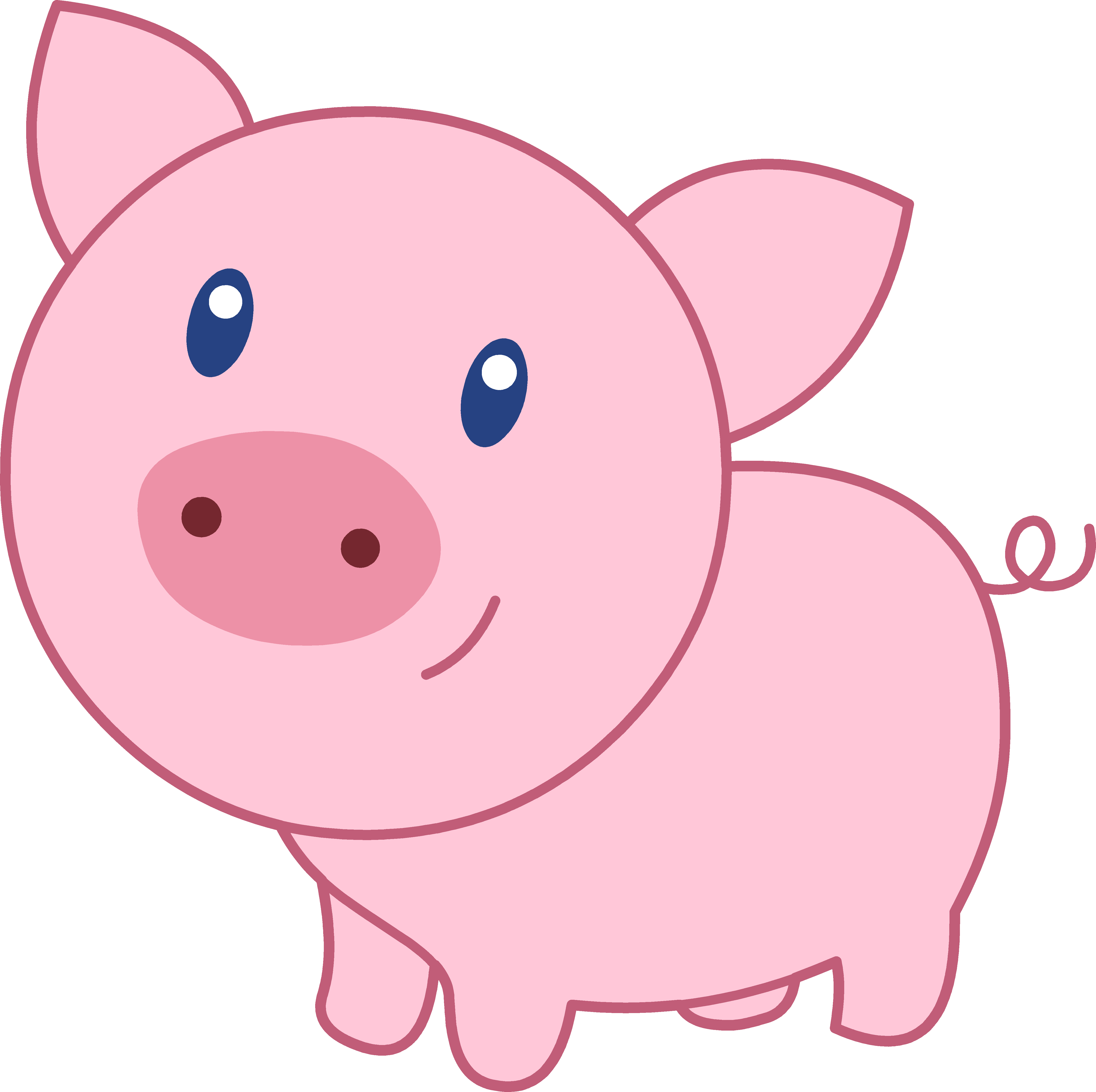 Clipart Pig Vector Clip For Free Download And Use Images 4945x4925 Clipart Pig Vector Clip For Free Download And Use Images