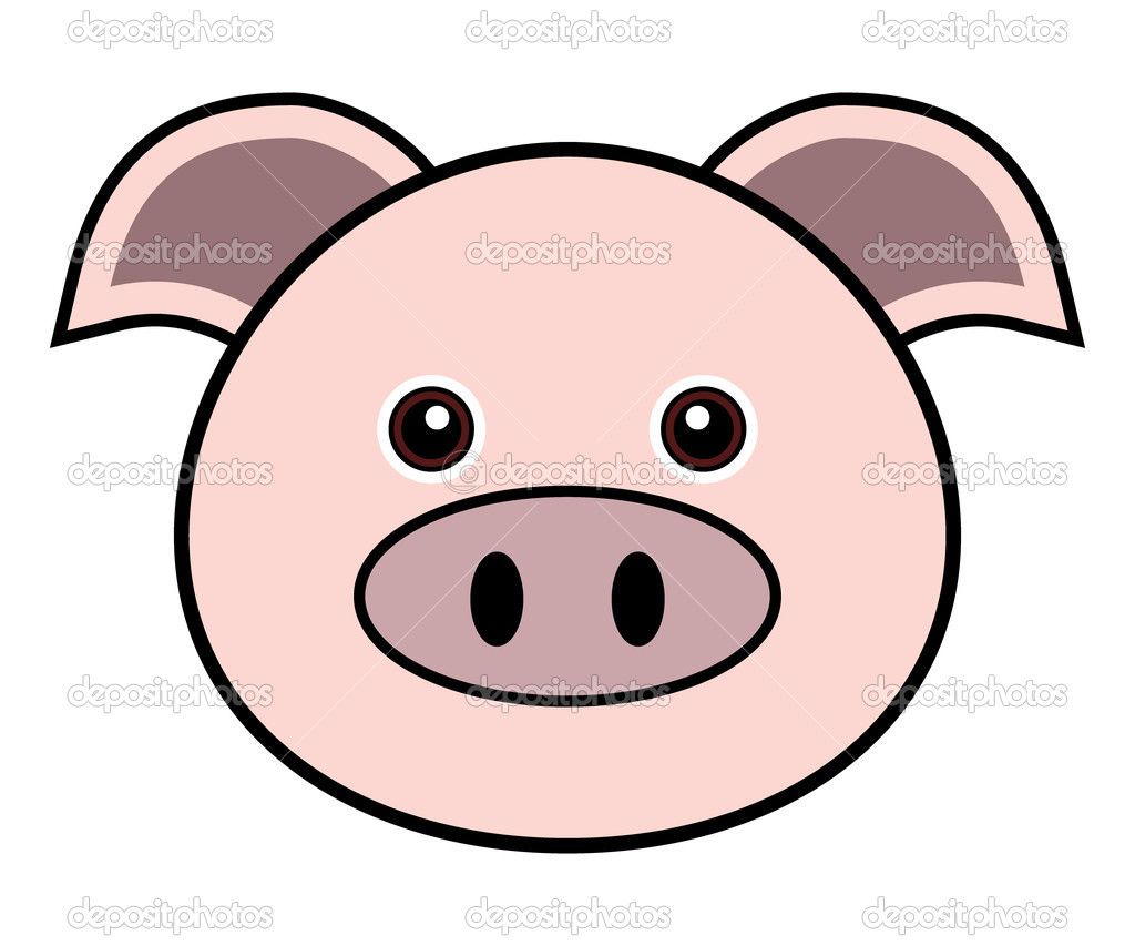 Cute Pig Vector Stock Vector Leremy 1024x853 Cute Pig Vector Stock Vector Leremy