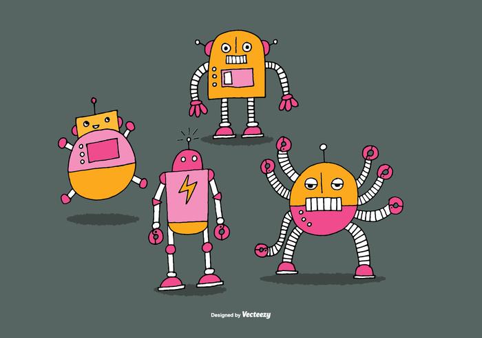 700x490 Robot Free Vector Art