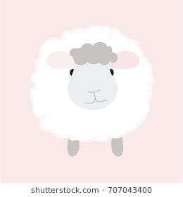260x280 Cute Sheep Vector Illustration Kids Moodboard In Sheep
