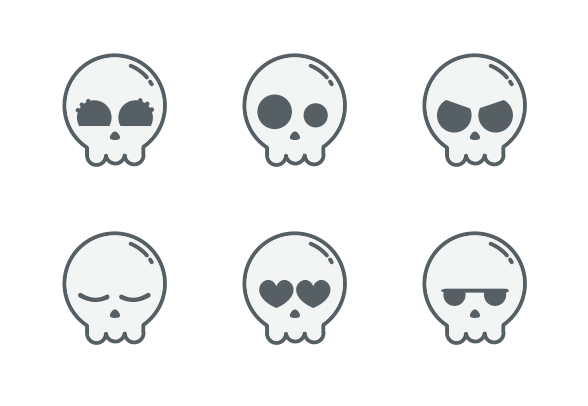 Graphic Design Inspiration In Skull 588x406 Graphic Design Inspiration In Skull