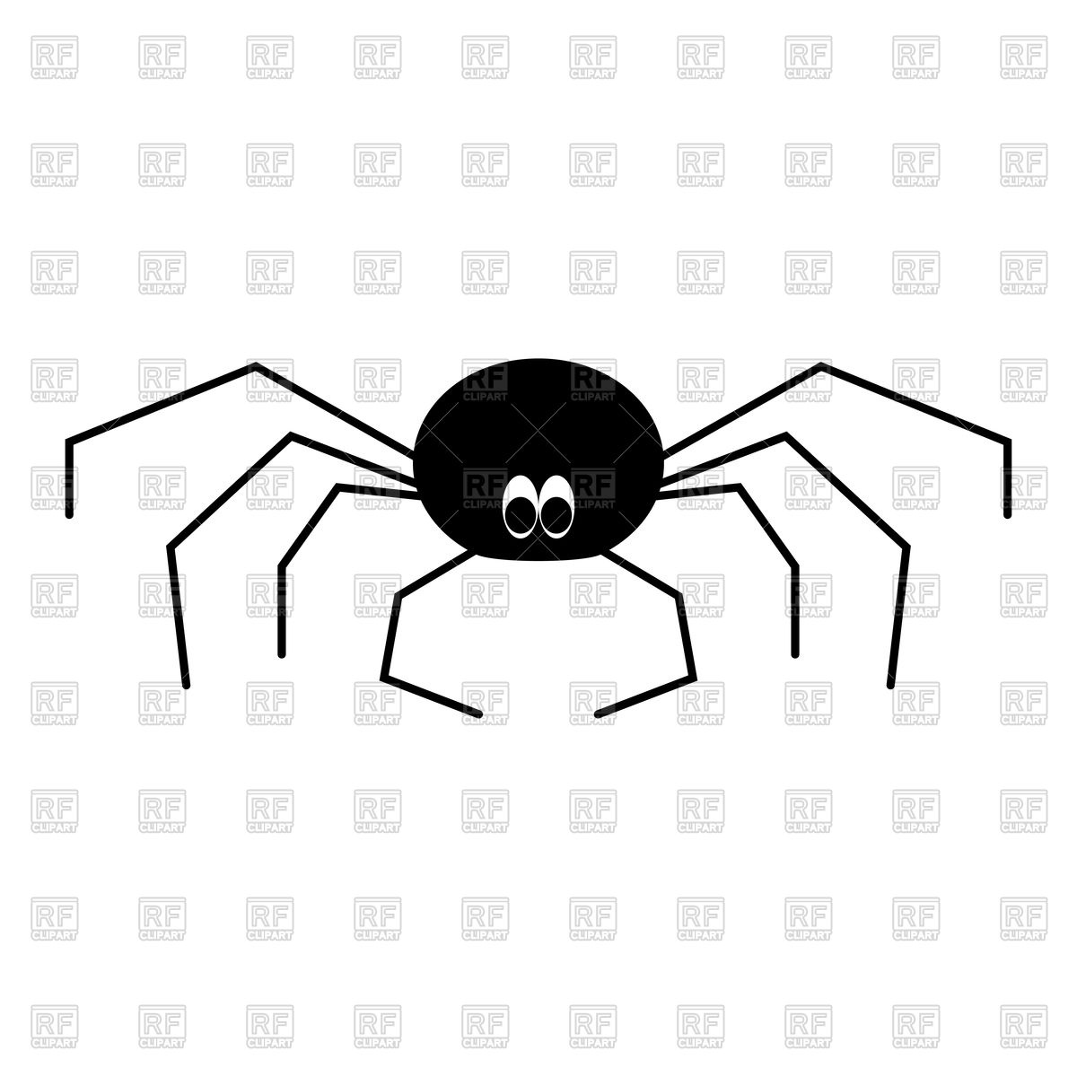 Cute Cartoon Spider Vector Image Of Plants And Animals 1200x1200 Cute Cartoon Spider Vector Image Of Plants And Animals