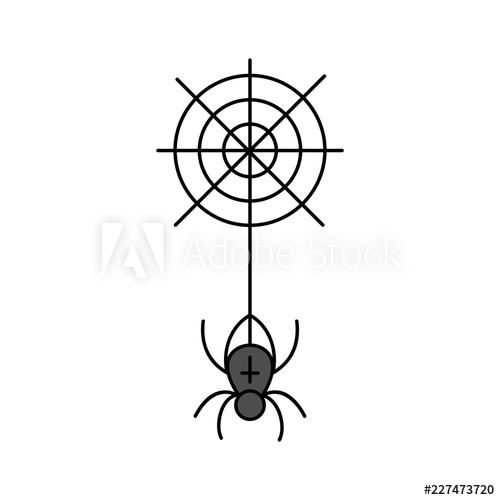 Cute Hand Drawn Spider Vector Illustration Halloween Spooky Black 500x500 Cute Hand Drawn Spider Vector Illustration Halloween Spooky Black