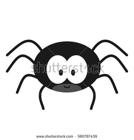 Spider Illustrations Group With Items 450x470 Spider Illustrations Group With Items
