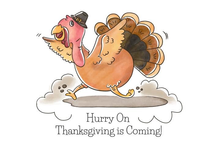 Cute Turkey Character With Thanksgiving Hat Vector 700x490 Cute Turkey Character With Thanksgiving Hat Vector