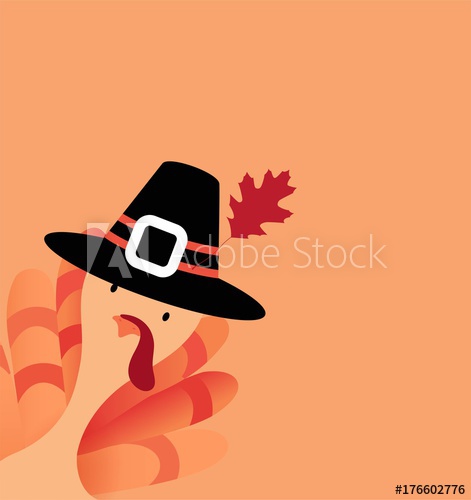 Happy Thanksgiving Cartoon Poster Thanksgiving Autumn Background 471x500 Happy Thanksgiving Cartoon Poster Thanksgiving Autumn Background