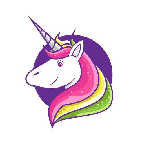490x490 Cute Unicorn Vector